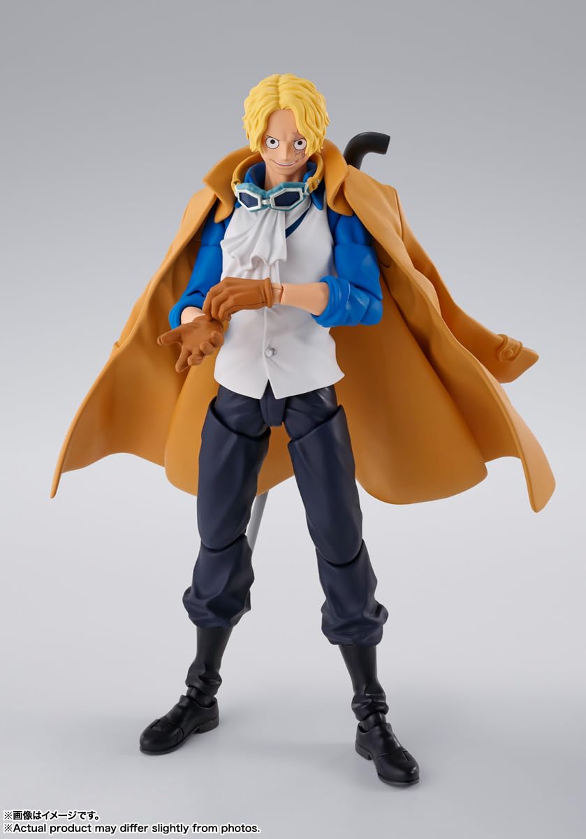 TAMASHII NATIONS Sabo hat parts for customizable display.