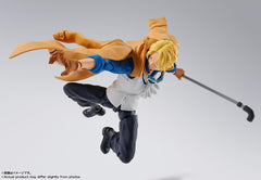 TAMASHII NATIONS Sabo wrist parts enable varied gestures.