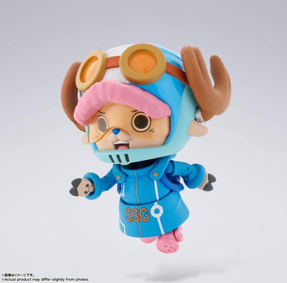 Tamashii Nations bonus Luffy facial parts for Future Island Egghead set.