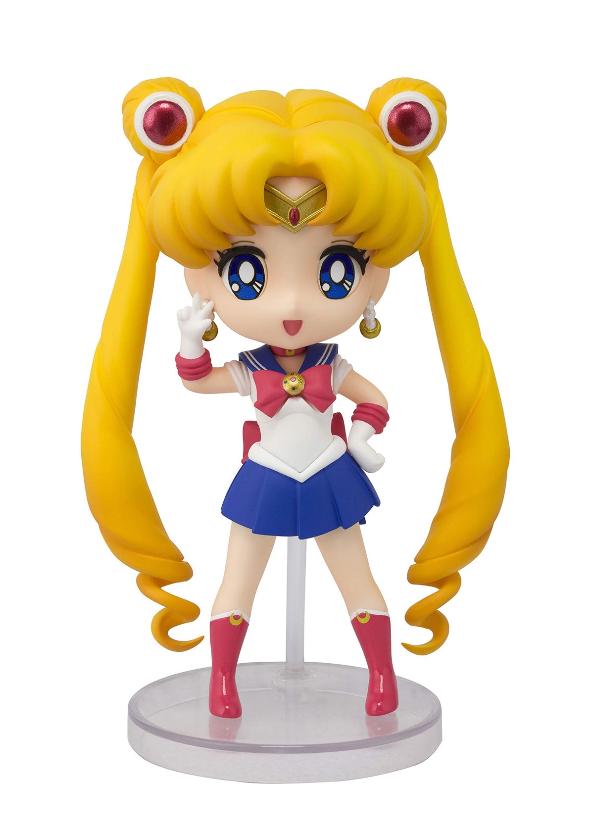 Tamashii Nations Sailor Moon Figuarts Mini front view ideal for display