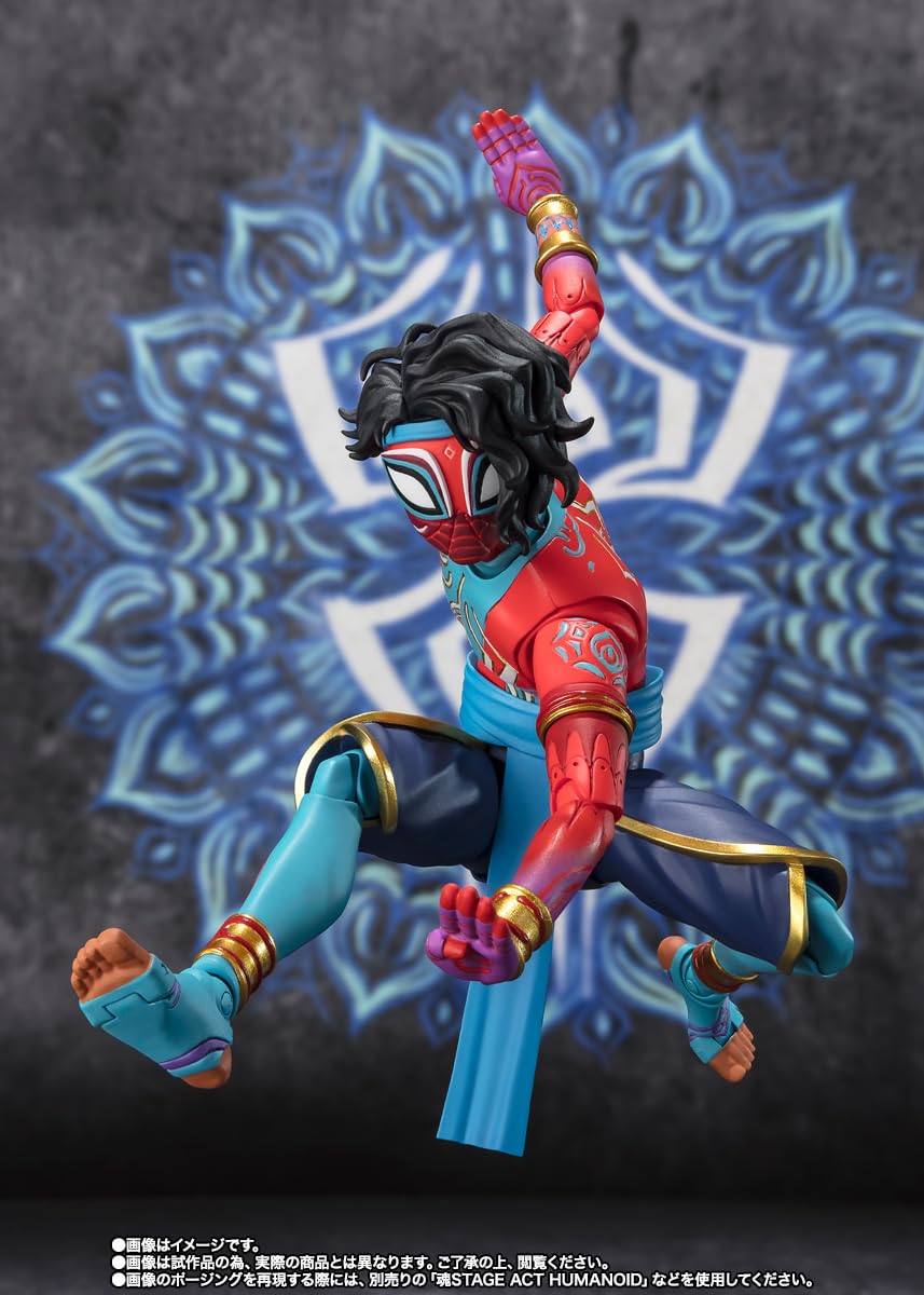 TAMASHII NATIONS Spider-Man India S.H.Figuarts eye parts for varied expressions.
