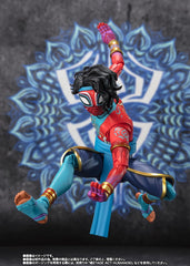 TAMASHII NATIONS Spider-Man India S.H.Figuarts eye parts for varied expressions.