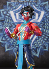 TAMASHII NATIONS Spider-Man India S.H.Figuarts right arm without a bangle for customization.