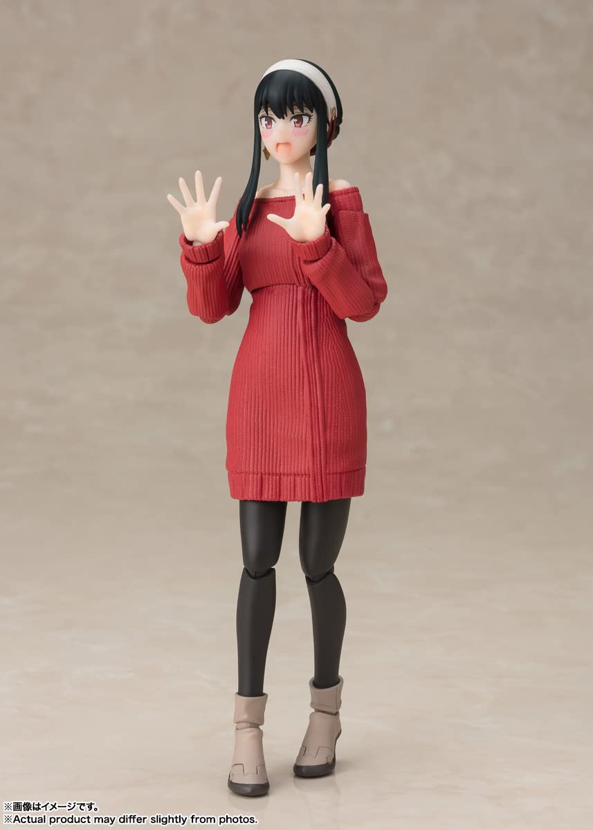 Tamashii Nations Yor Forger interchangeable expressions for versatile storytelling