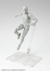 Tamashii Nations Stage Act. 4 articulated clips enable secure figure positioning.