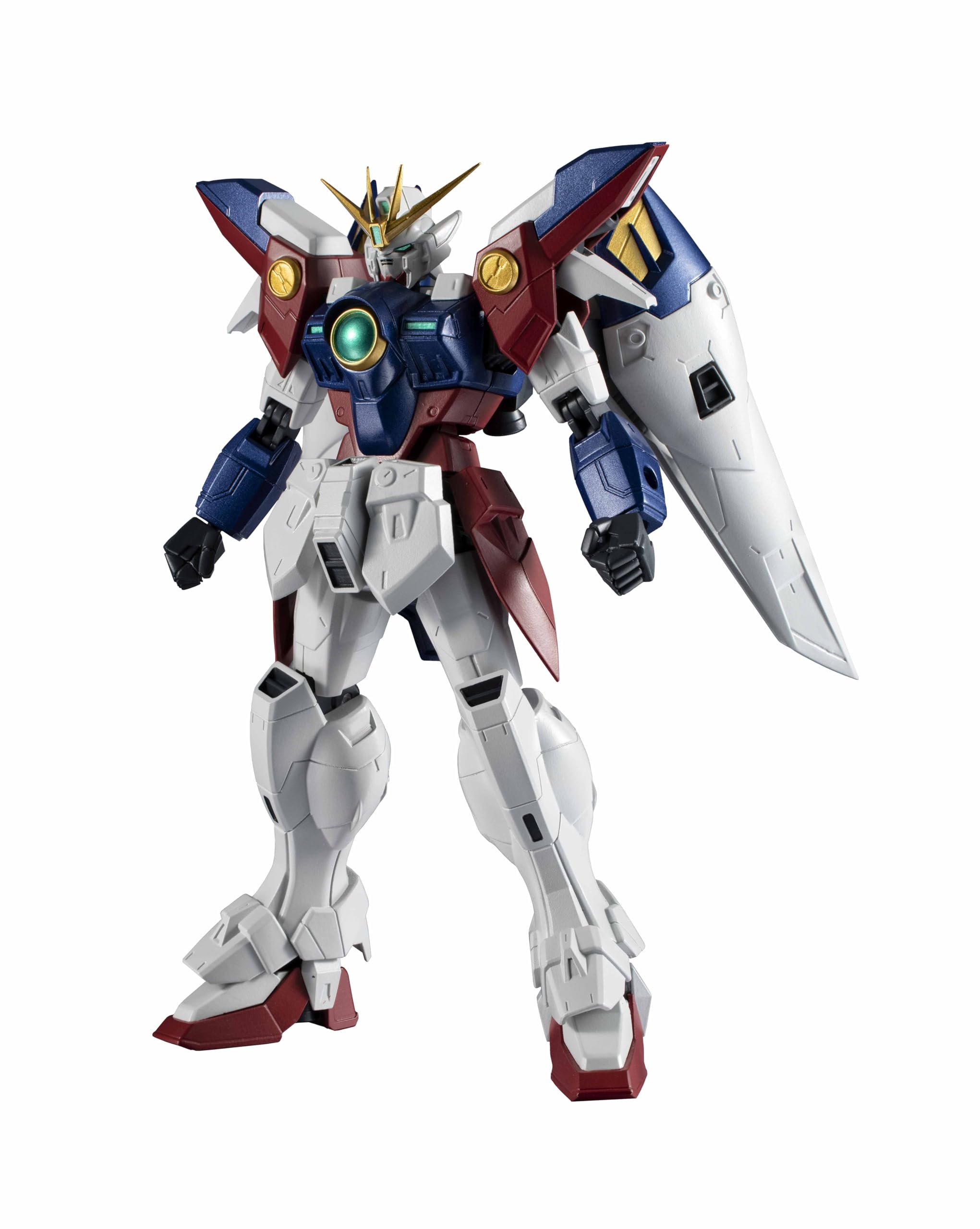 TAMASHII NATIONS Wing Zero Gundam Universe front view shows detailed sculpt and pose options.