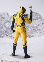Tamashii Nations Wolverine S.H.Figuarts official Bandai Namco labeling assures authenticity.