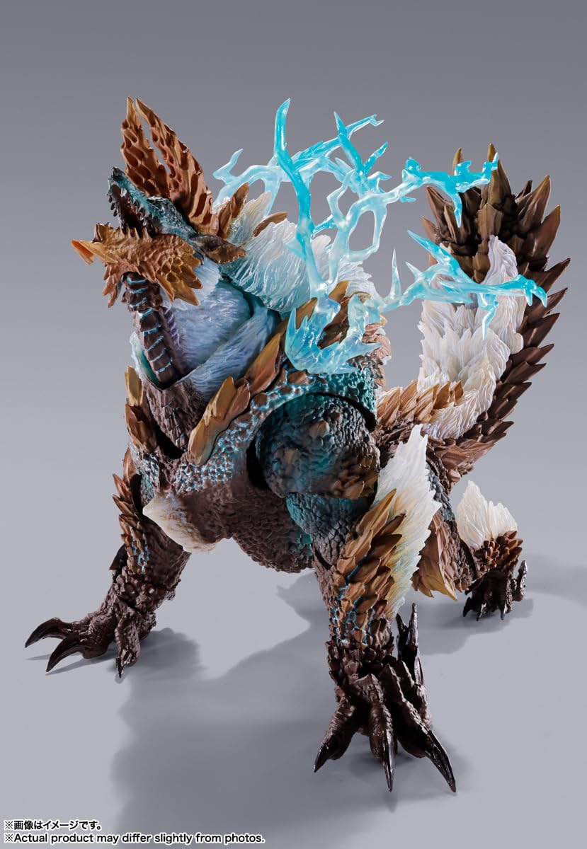 Tamashii Nations Zinogre claw parts front enable realistic articulation.