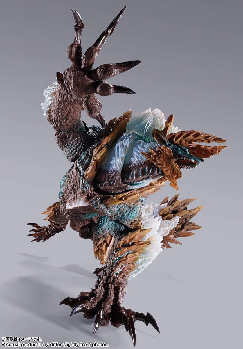 Tamashii Nations Zinogre stand provides stable, dynamic posing options.