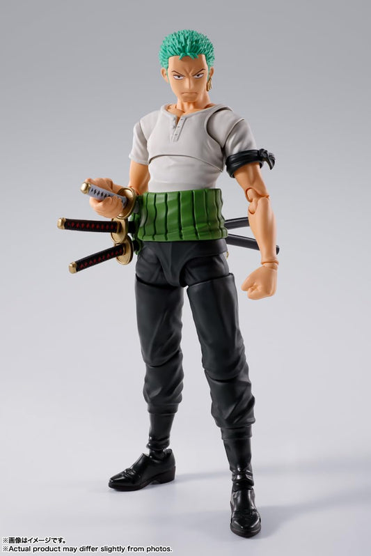 Tamashii Nations Zoro belt sword set for authentic belt-mounted weapons.