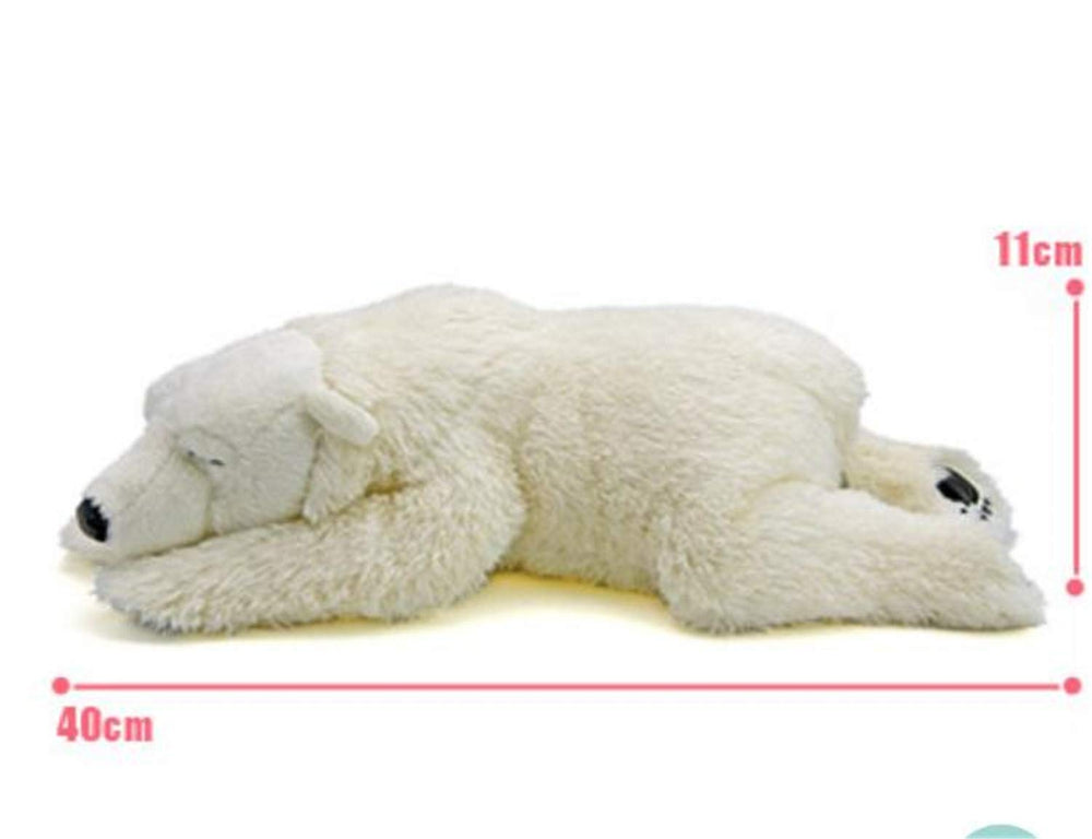 TAMMYFLYFLY polar bear plush, 55 cm, perfect bedtime companion.