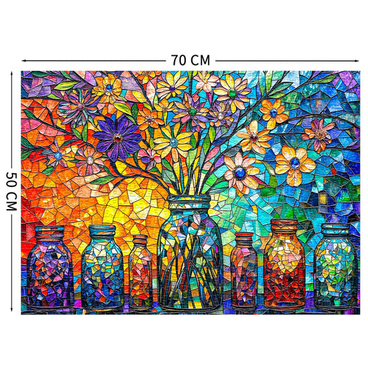 TangComplete Flower of Life puzzle artwork with vibrant colors and design inspiration