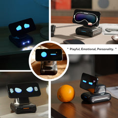 TangibleFuture LOOI autonomous personality-based replies blend environment and reasoning