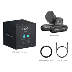 TangibleFuture LOOI adds a playful yet practical touch to a desktop setup