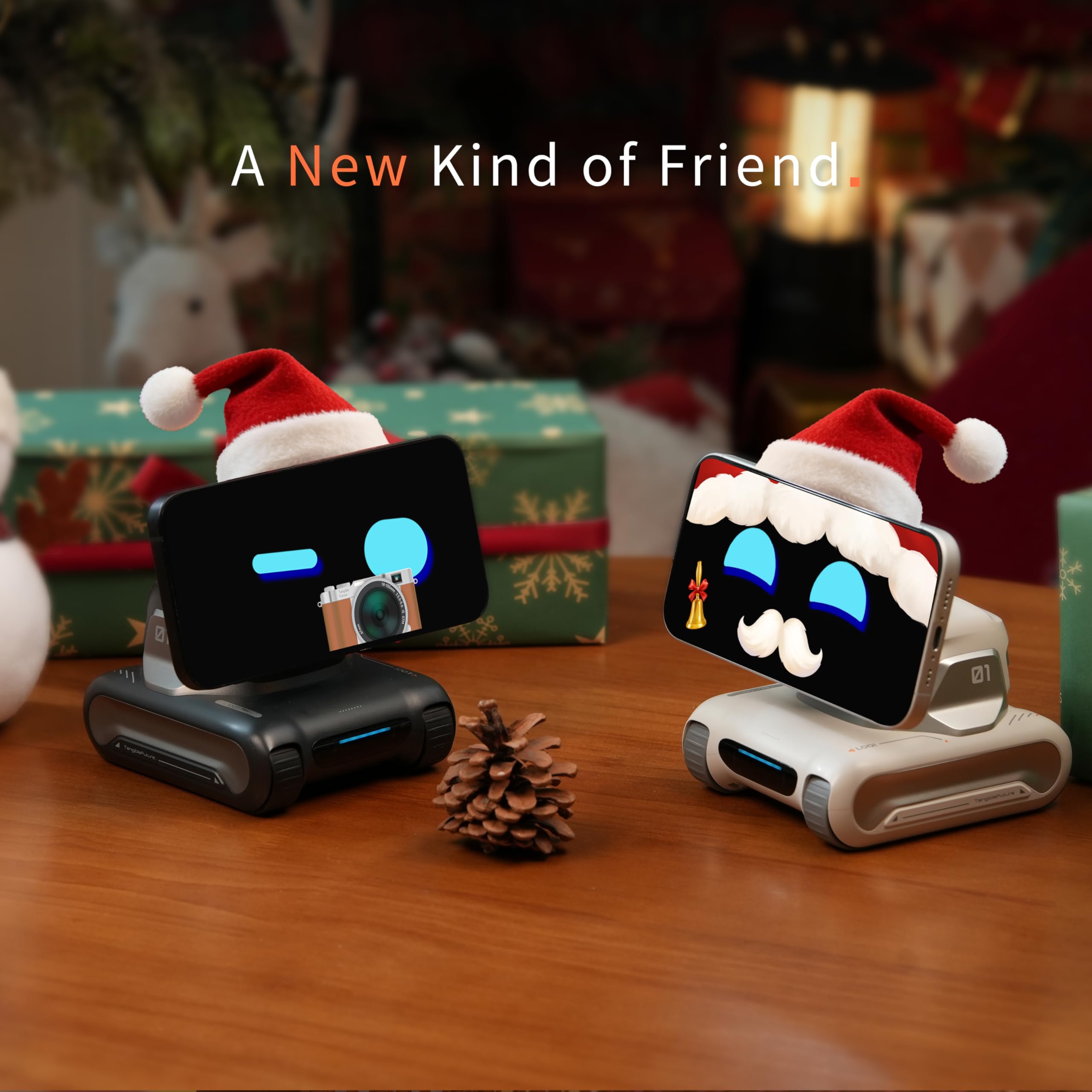 TangibleFuture LOOI remembers routines and faces to personalize conversations over time