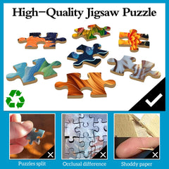 TangMosaic puzzle includes lifetime missing pieces replacement for reliable enjoyment.