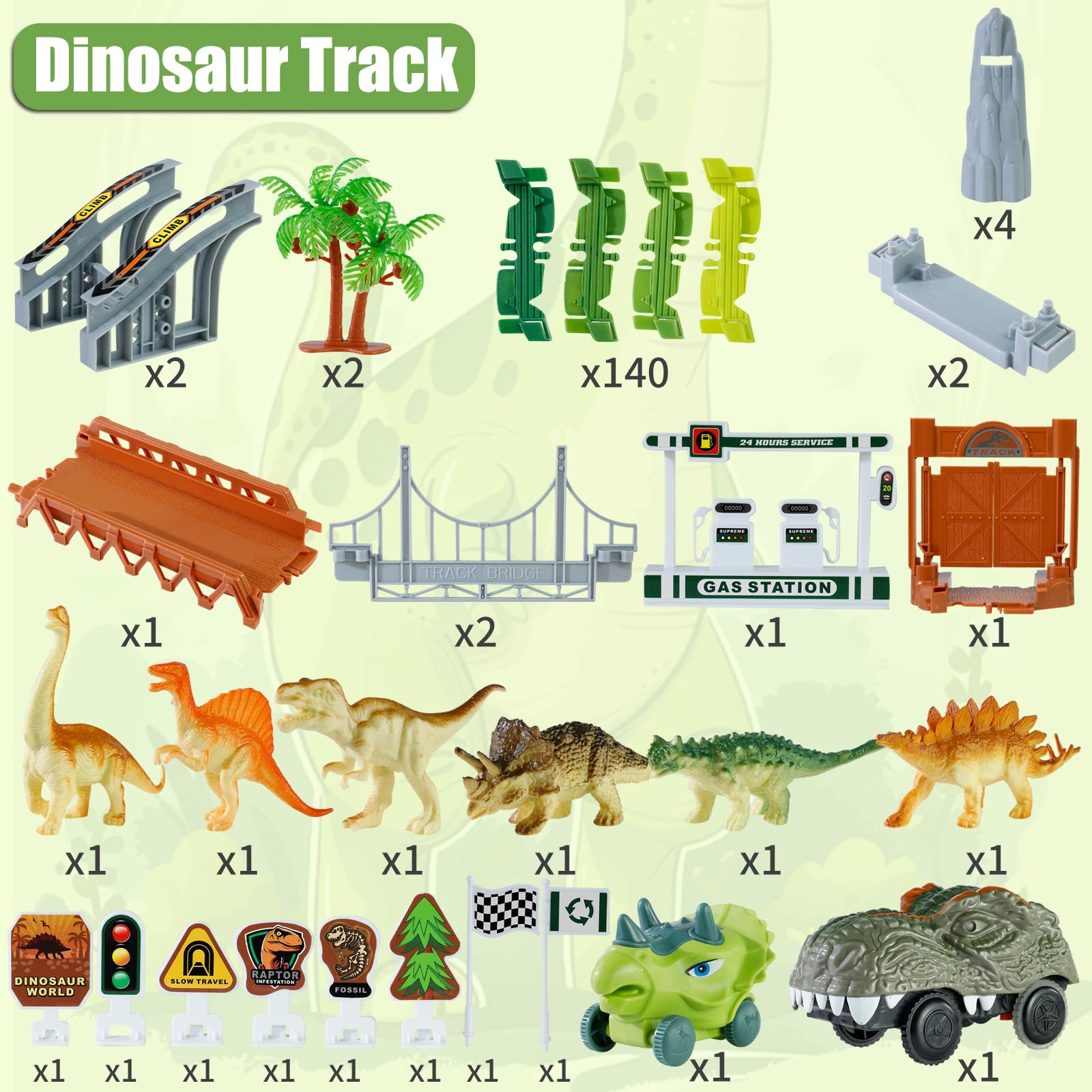 TANMGIN Dinosaur Figures Six Models spark storytelling with dynamic prehistoric characters.