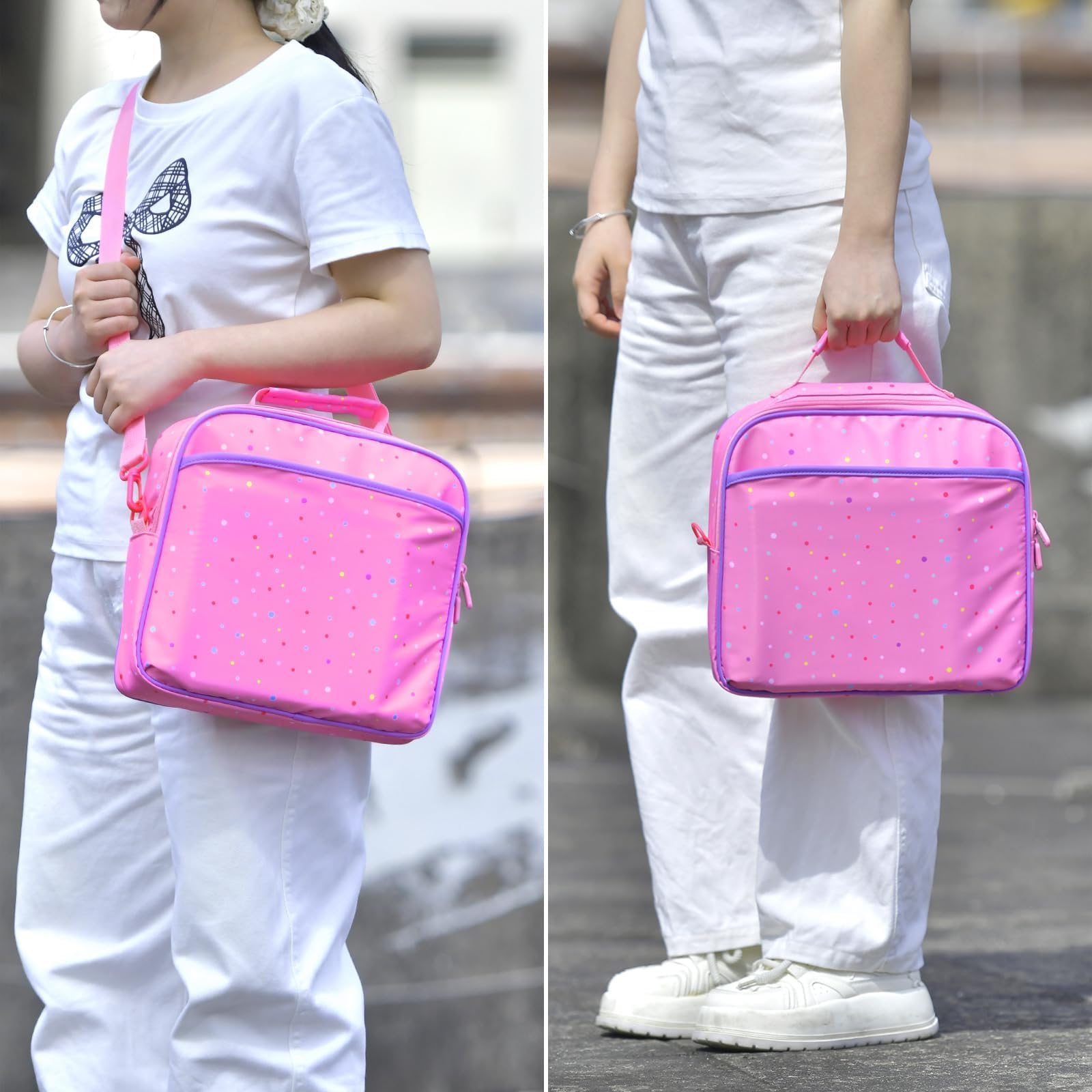 Tanmqin Leapfrog bag case-only pink keeps books and devices neatly stored.