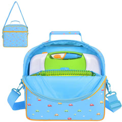 Tanmqin LeapStart bag front view, compact storage for on-the-go learning.