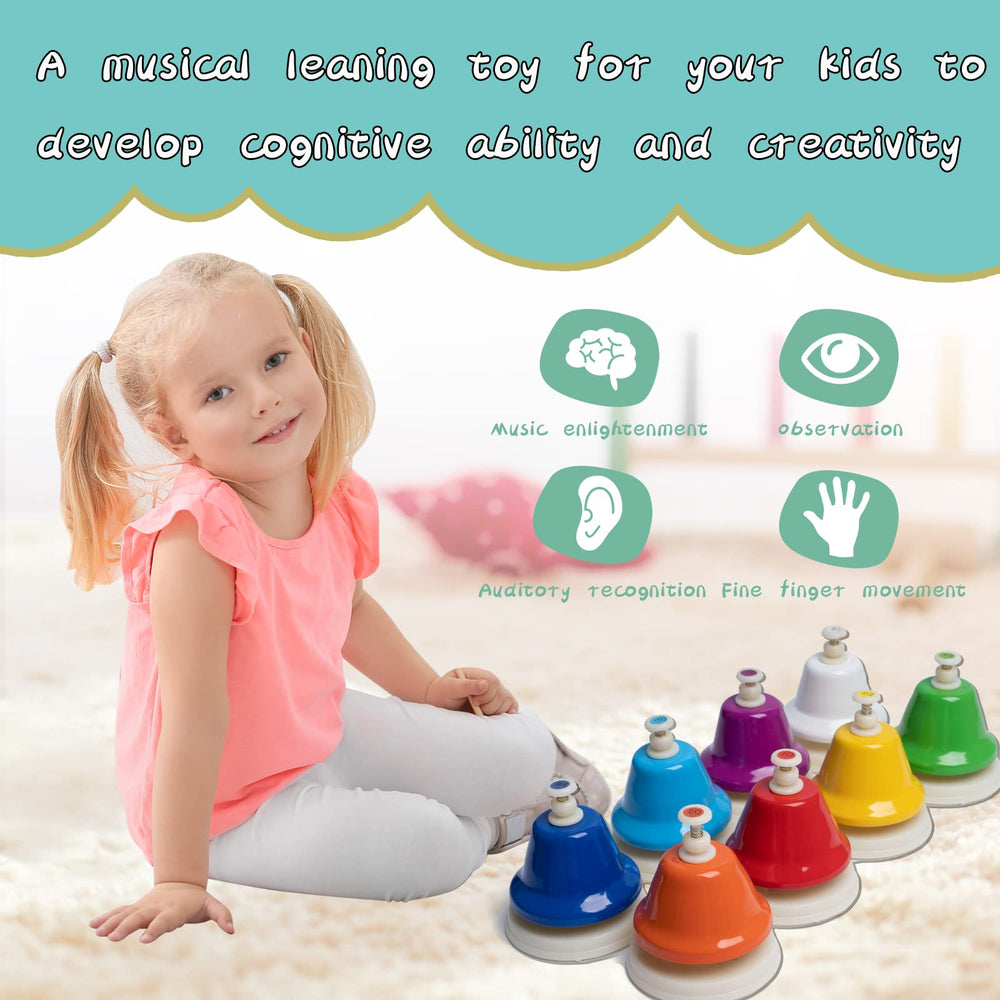 TantivyBo classroom-ready desk bells ideal for group learning and activities