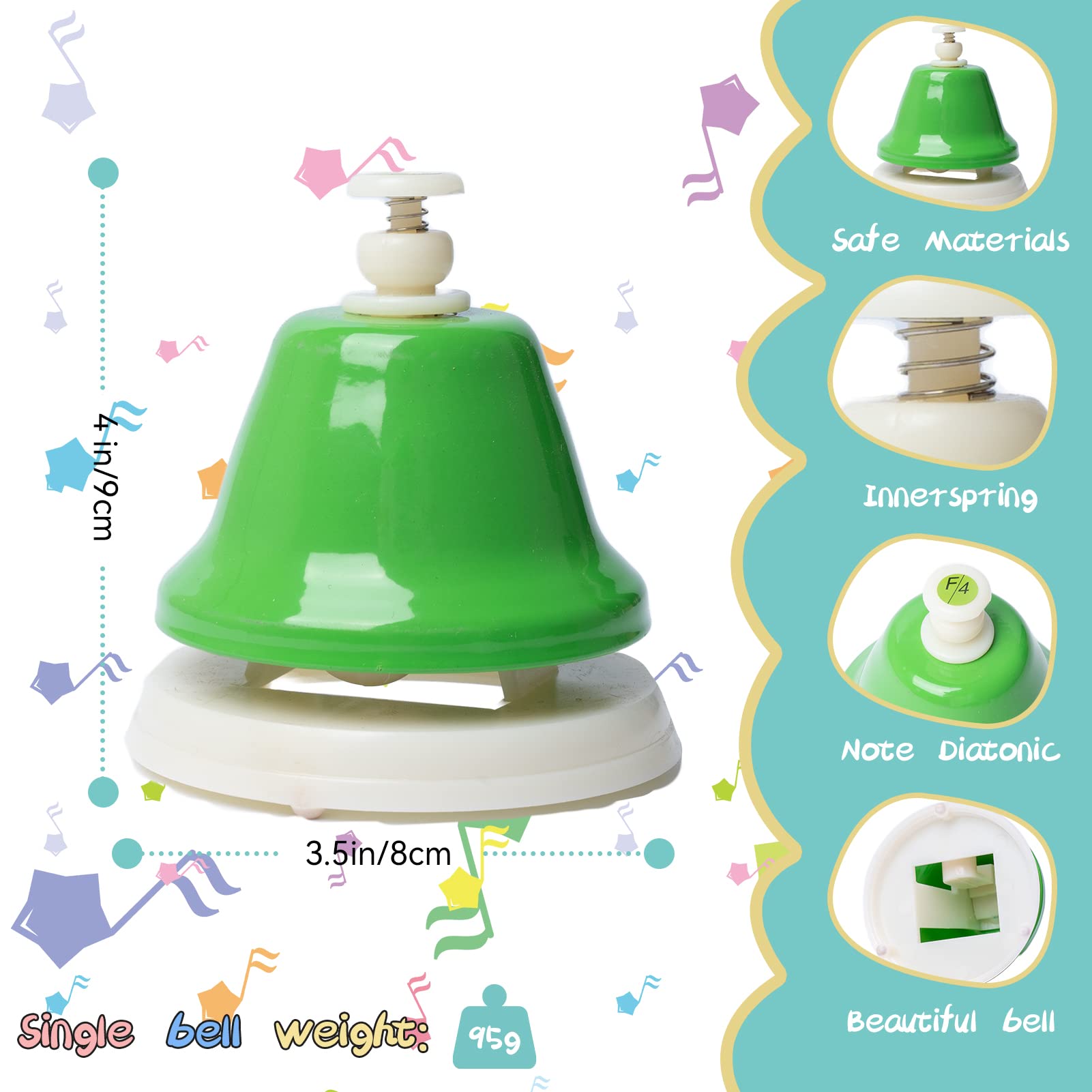 TantivyBo kids using desk bells at home for playful musical practice