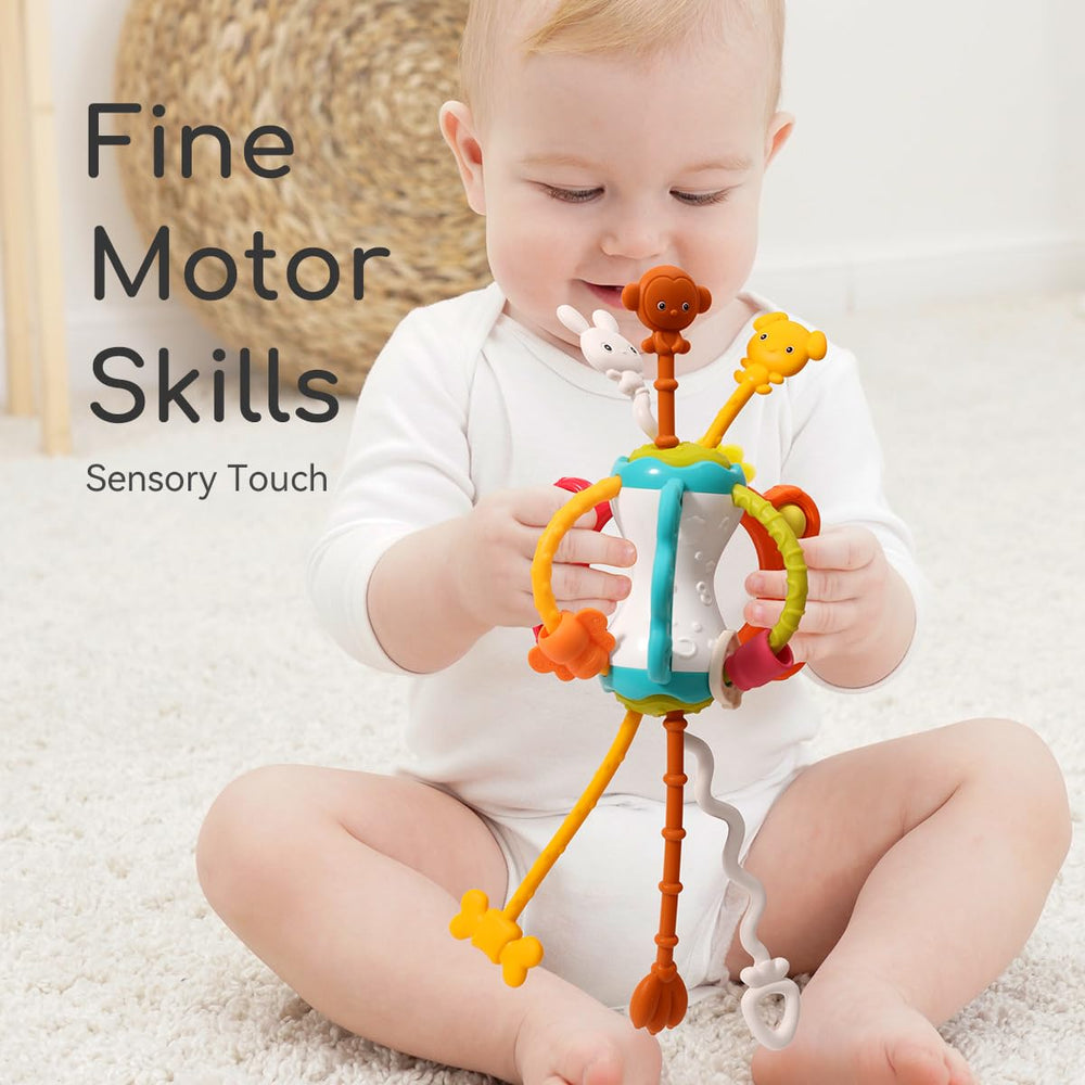 taotaotoys Baby travel toy compatible with car seats and strollers for on-the-go play