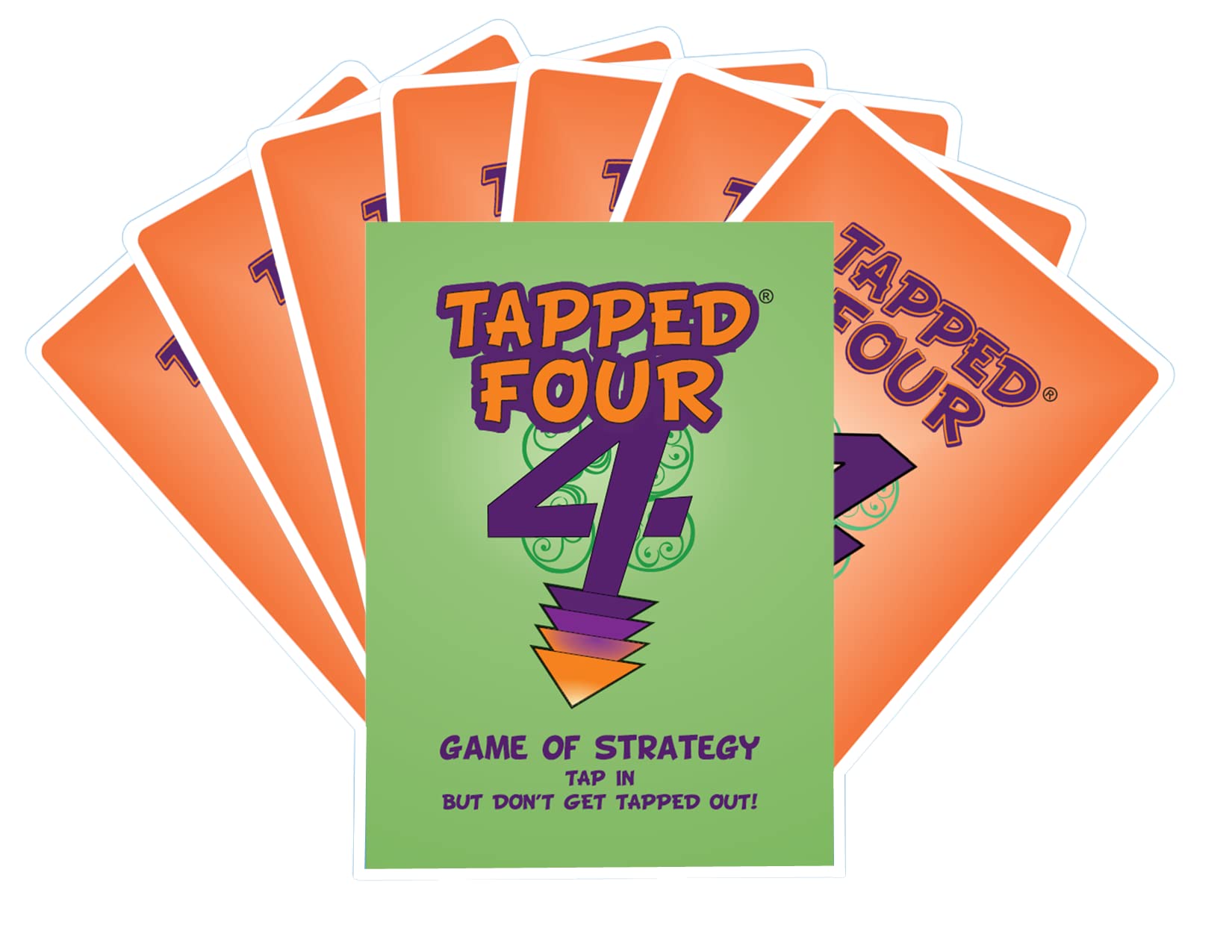 Tapped Four original game set-up for quick play