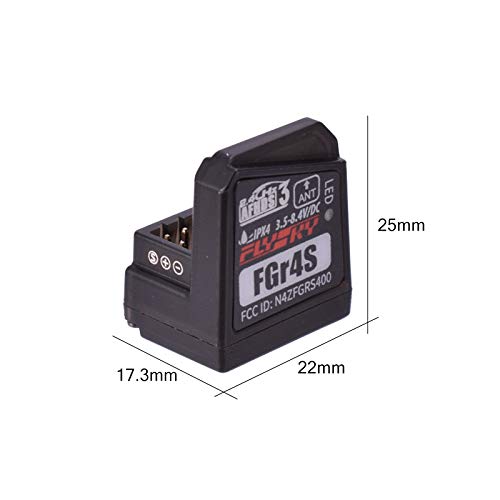 Targethobby Flysky FGr4s V2 receiver four-channel outputs including PPM, i-BUS, S.BUS.