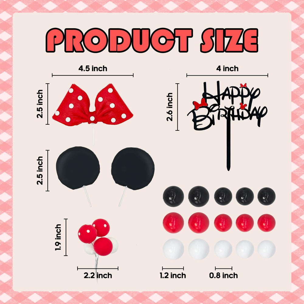 Tarocynn cake topper assembly shows a complete, ready-to-decorate party kit.