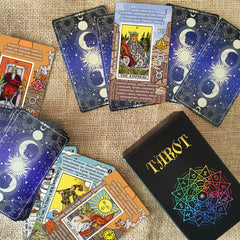 Tarotika chakra and planetary cards enrich symbolism for exploration