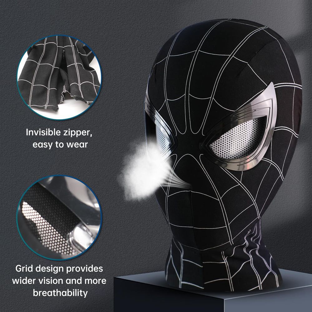 Tarrshiney Spider Hero mask wearable design for parties, cosplay, and gifting.