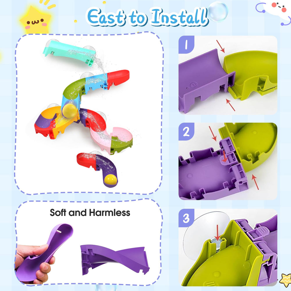 taseyok bath toys bright colours attract attention during bath time