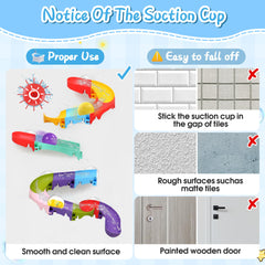 taseyok bath toys leaky cup waters the track for extra fun