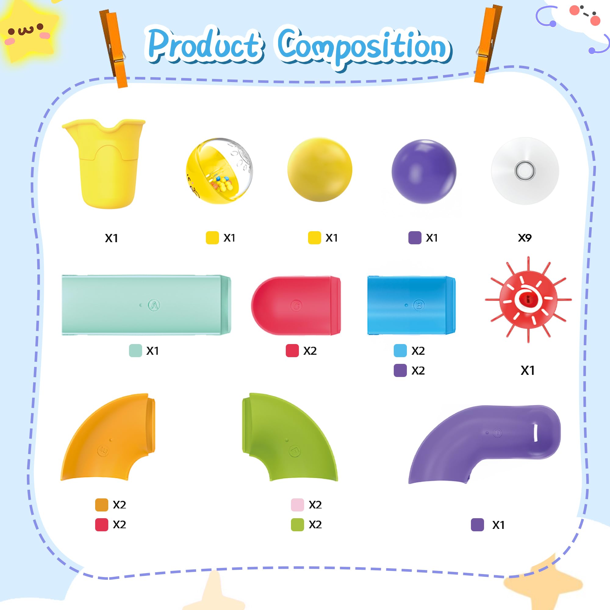taseyok bath toys versatile on windows or walls for bath time play