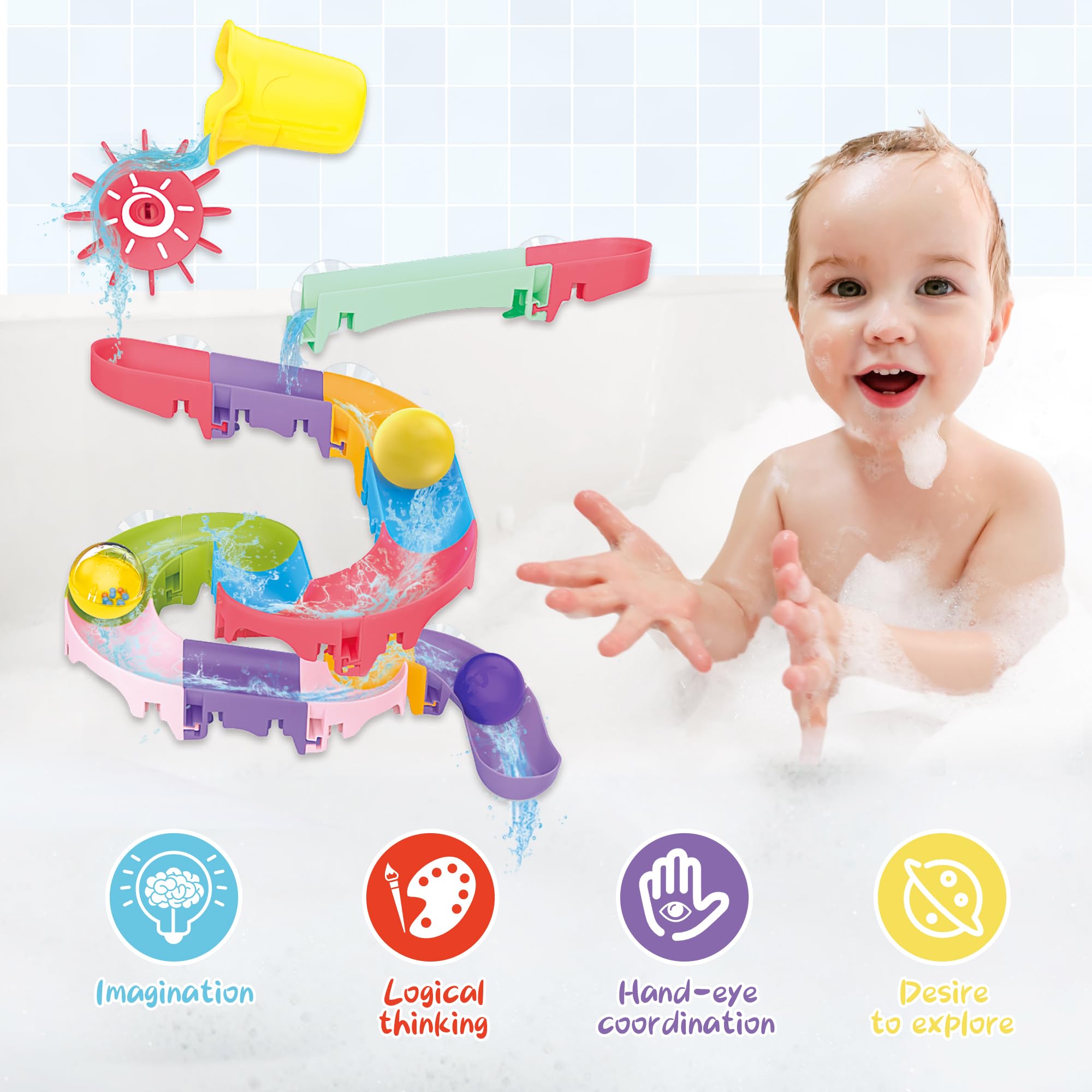 taseyok floating animal toys stay buoyant to spark pretend play