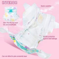 TatuDoll feeding set closeup with diapers for realism