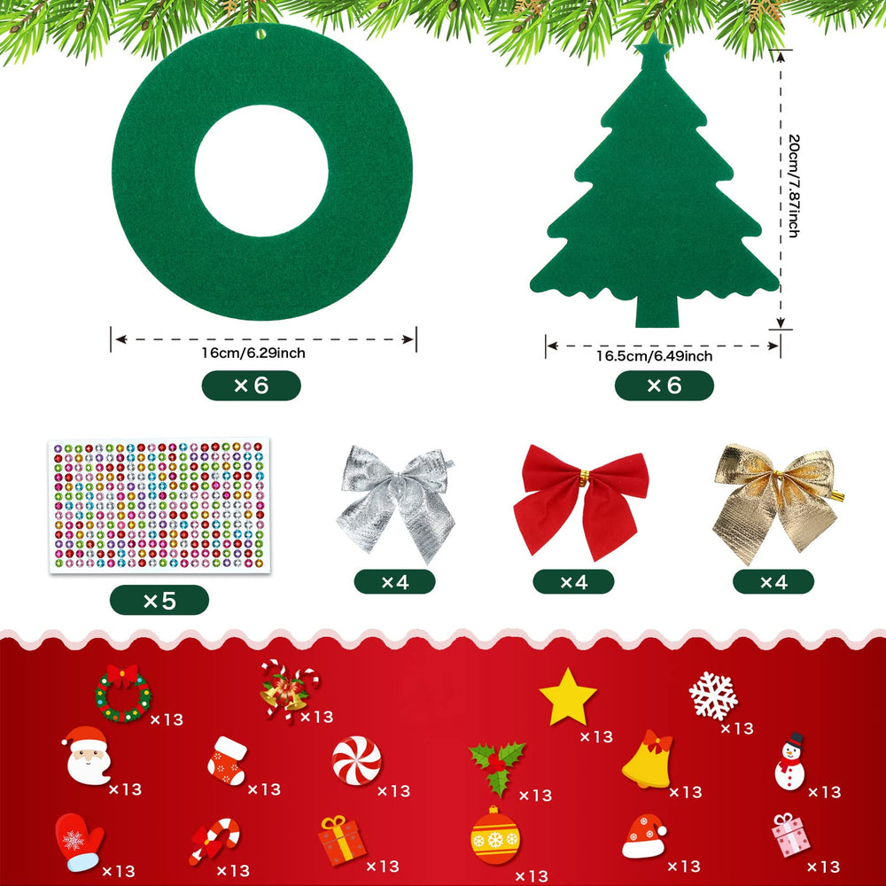 Tatuo colorful gem stickers add sparkle to ornaments and wreaths