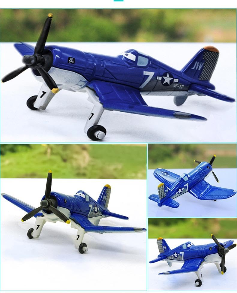 Tawmuotd Planes No.7 Fire Rescue 11cm model ideal for classroom play and storytelling.