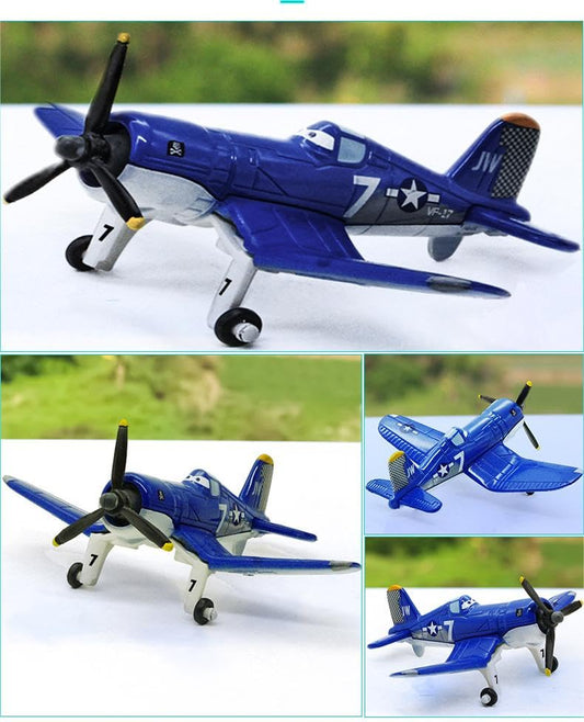 Tawmuotd Planes No.7 Fire Rescue 11cm model ideal for classroom play and storytelling.