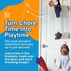 Taylor Toy kids room basketball hamper brightens chores and encourages neatness