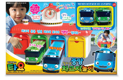 Tayo Central Garage Play Set with interactive features for imaginative adventures