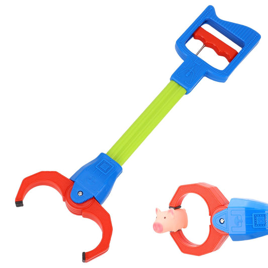 Tbest Hand Grabber Toy with flexible arm enables easy grabbing of small objects.