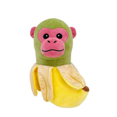 TBKETR Banana Monkey Plush 13inch, a soft cuddle buddy for kids.