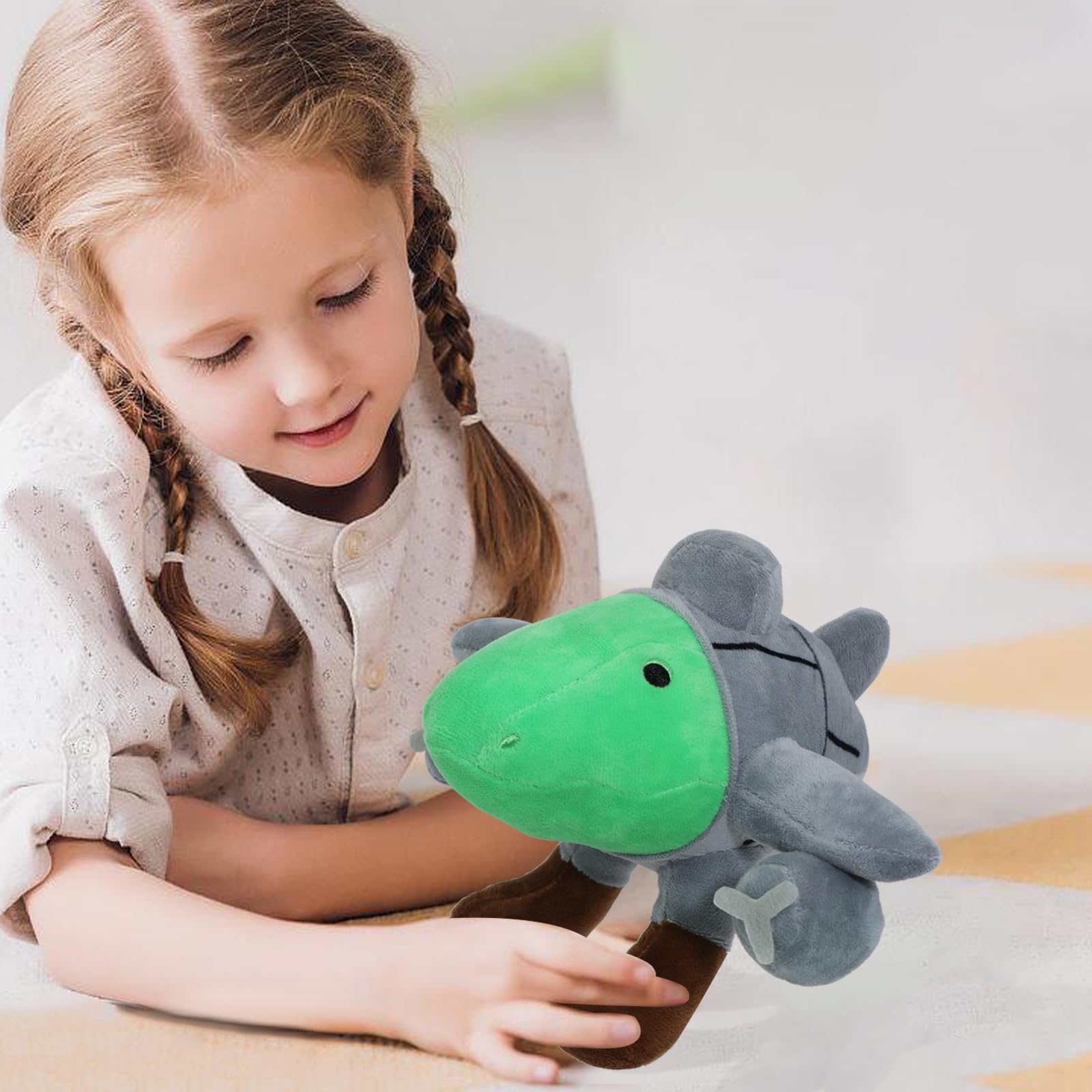 TBKETR crocodile Sahur plush — vibrant colors and durable stitching.