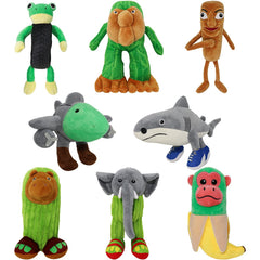TBKETR Tung Tung Sahur portable plush doubles as a travel pillow