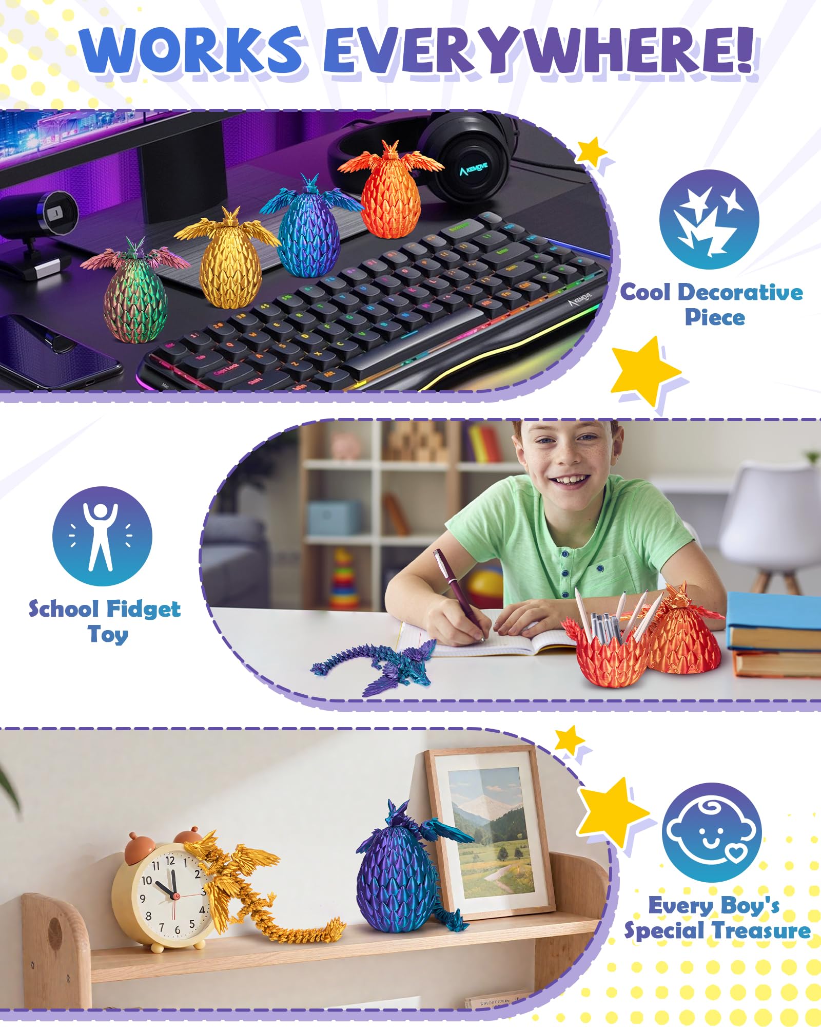TBOLINE classroom-friendly gift to spark imagination and sharing.