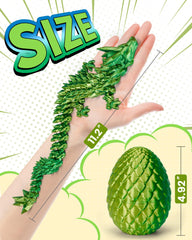 TBOLINE crystal dragon bendable pose enables tactile play and display.