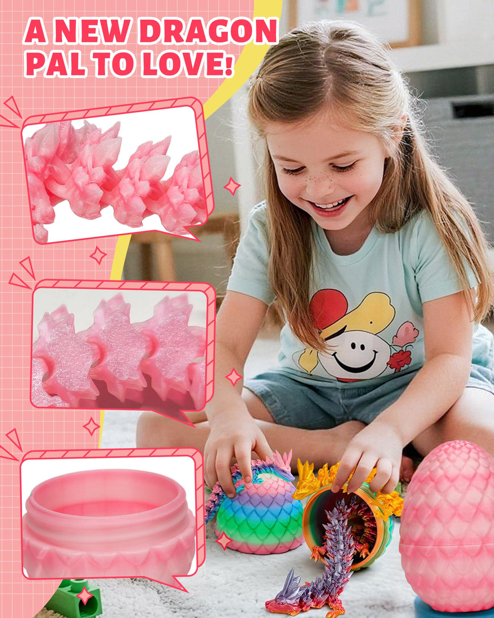 TBOLINE dragon egg 4-pack unboxing reveal introduces a surprise dragon friend