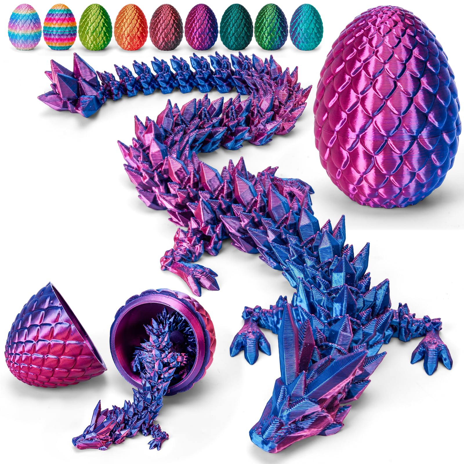 TBOLINE dragon egg 4pack on display for imaginative play.