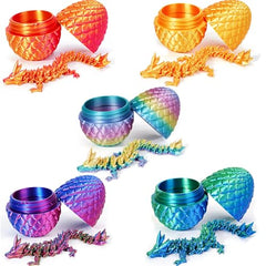 TBOLINE dragon egg figure displaying bendable crystal design
